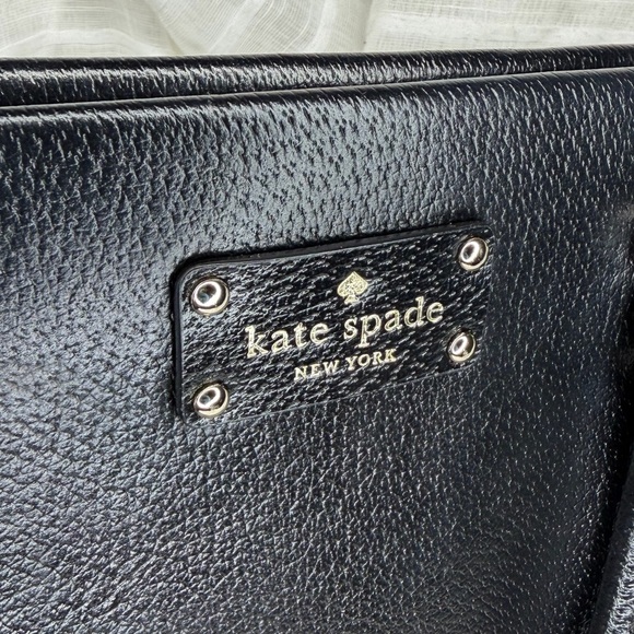 Kate Spade ♠️ Small Camryn Wellesley Convertible Handbag / Crossbody EUC • Black - Picture 11 of 15